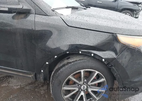 2013 Ford Explorer Limited z USA, uszkodzony, nr VIN 1FM5K7F86DGC07748